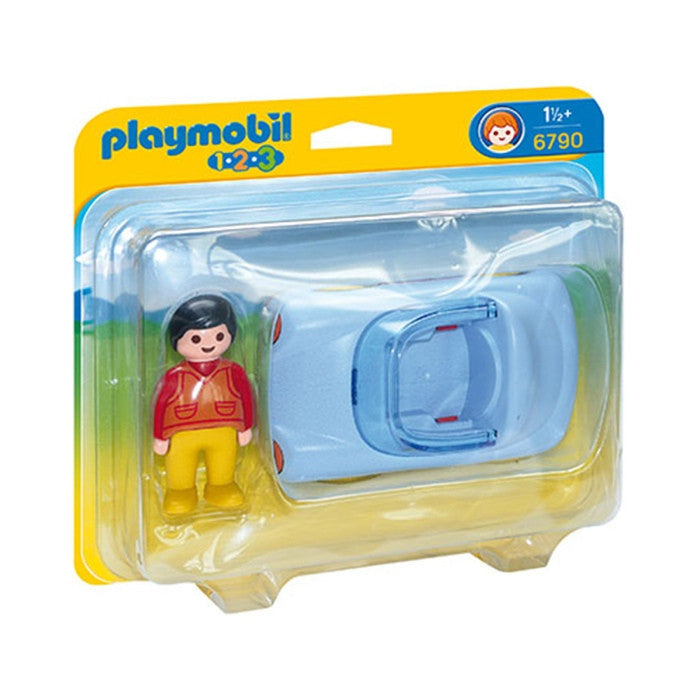 百乐宝玩偶玩具1.2.3敞篷车6790 - PLAYMOBIL 1.2.3 Cabrio 6790