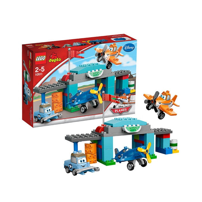 乐高得宝系列积木10511迪斯尼飞机总动员威风队长的飞行学院- LEGO DUPLO 10511 Disney Planes™ Skippers  Flugschule