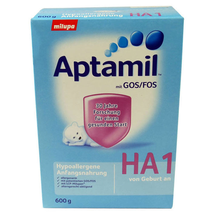爱他美抗过敏系列配方奶粉 1段 600g - 600g Aptamil HA 1