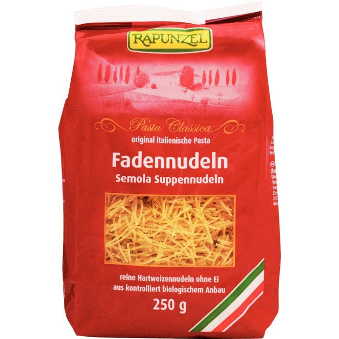 长发公主儿童有机细面250g - Rapunzel Bio Fadennudeln Semola Suppennudeln 250g