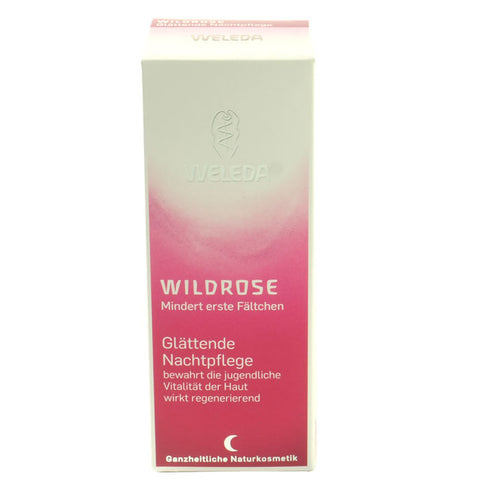 维蕾德野玫瑰祛皱晚霜 30ml - 30ml Weleda Wildrose Glättende Nachtpflege