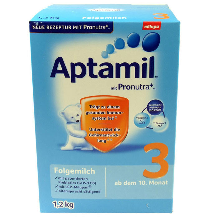 爱他美新配方婴儿配方奶粉 3段 1.2kg - 1.2kg Aptamil 3 Folgemilch mit Pronutra+