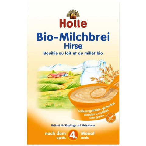 泓乐婴儿有机小米奶粥 4个月以上 250g - Holle Bio-Milchbrei Hirse n.d. 4. Monat 250g
