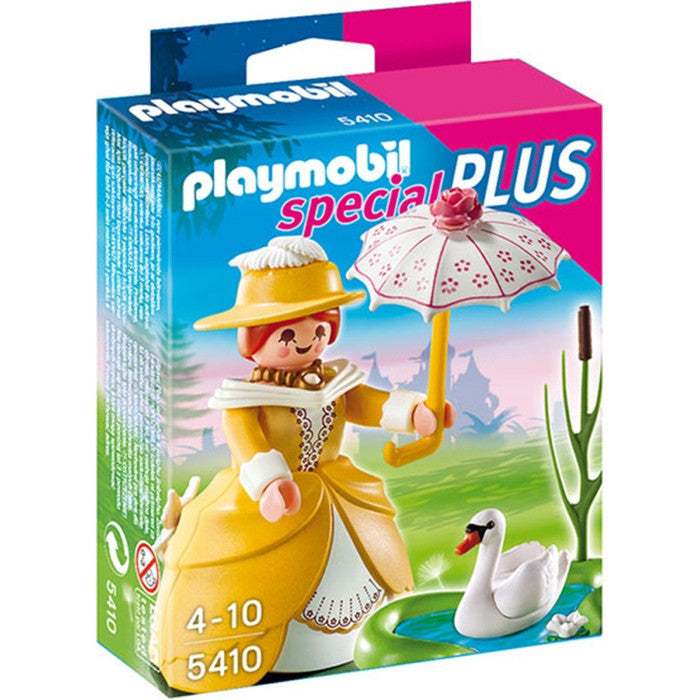 百乐宝玩偶玩具天鹅潭边的公主5410 - PLAYMOBIL Special PLUS Prinzessin am Schwanenteich 5410