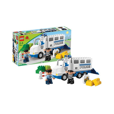 乐高得宝系列积木5680警署押送车 - LEGO DUPLO 5680 Polizeitransporter