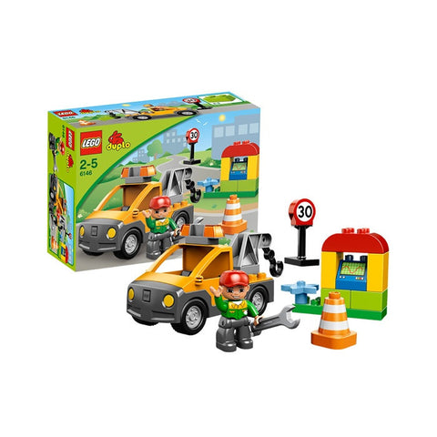 乐高得宝系列积木6146拖吊车 - LEGO DUPLO 6146 Abschleppwagen