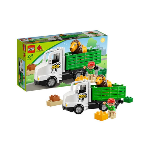 乐高得宝系列积木6172动物园运输车 - LEGO DUPLO 6172 Zootransporter
