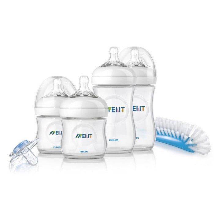 飞利浦新安怡新生儿自然防胀气奶瓶6件套 - Philips Avent Naturnah Neugeborenen-Set 290/01