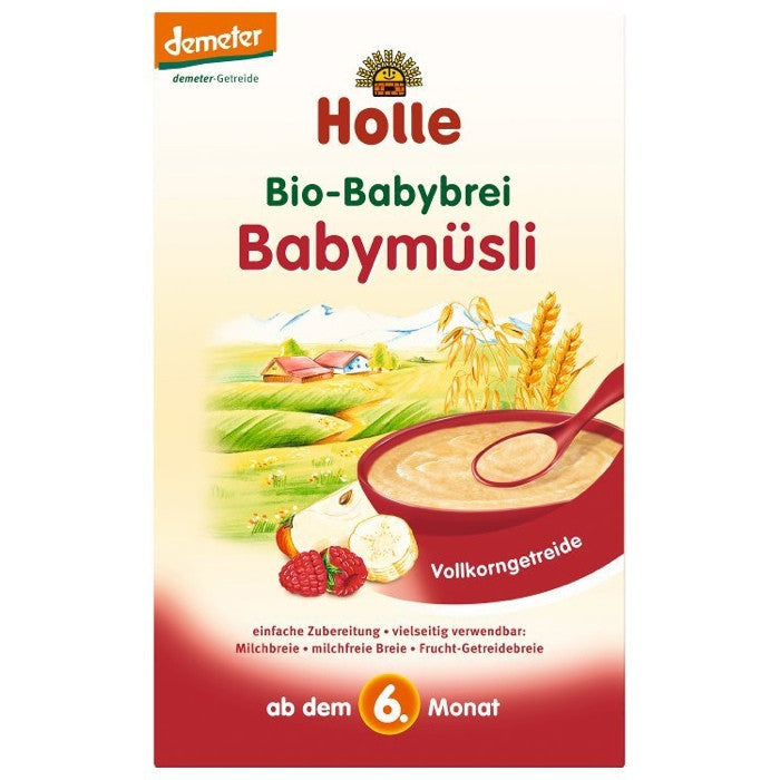 泓乐婴儿有机混合麦片糊 6个月以上 250g - Holle Bio-Babybrei Babymüsli ab 6. Monat 250g