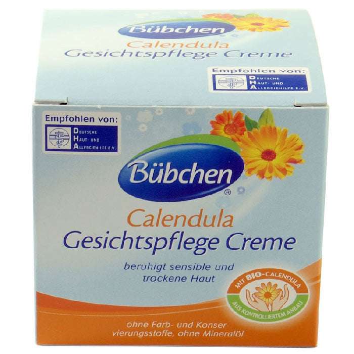 贝臣/宝比珊金盏花婴儿面霜 75ml - 75ml Bübchen Calendula Gesichtspflege Creme