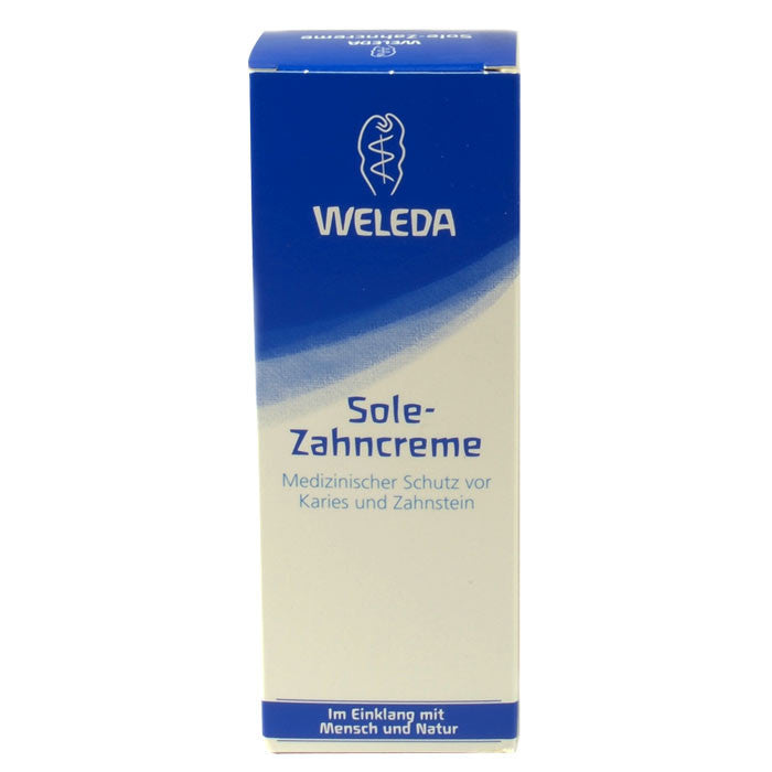 维蕾德盐牙膏 75ml - 75ml Weleda Sole-Zahncreme