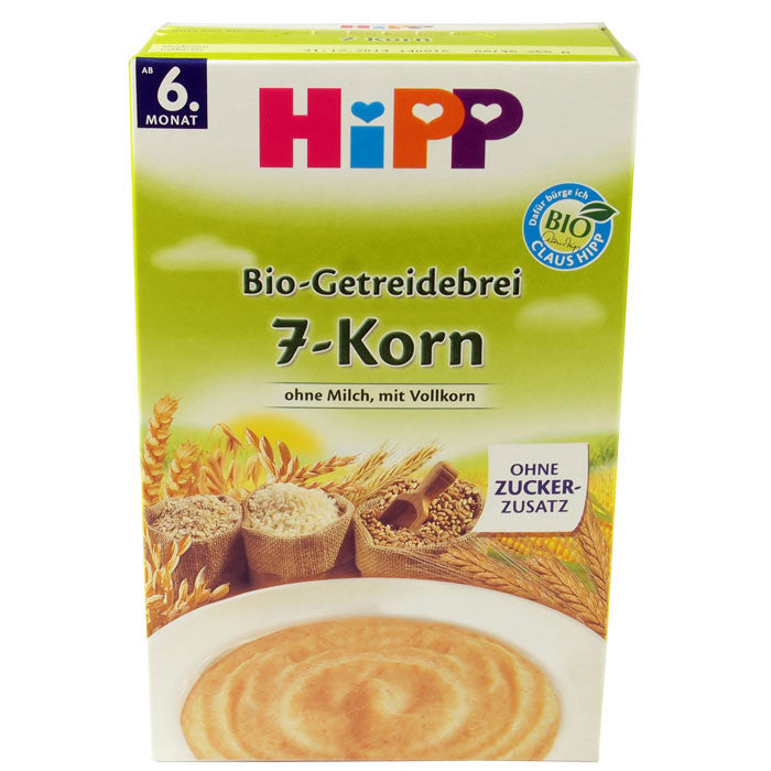 喜宝7种有机谷物糊 6个月以上 250g - 250g Hipp Bio-Getreidebrei 7-Korn