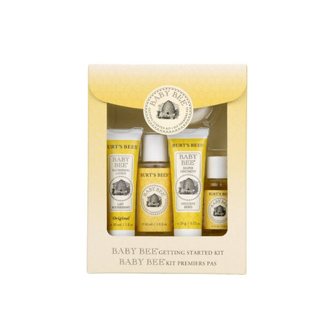 小蜜蜂新生儿洗护礼盒套装五件套 - Burt's Bees Baby Bee Probierset 5 Produkte