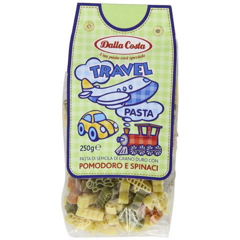 Dalla Costa交通工具彩色宝宝意面250g - Dalla Costa Travel Pasta 250g