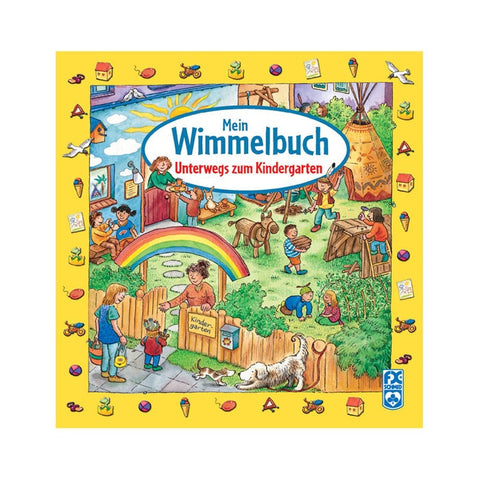 FX Schmid撕不烂儿童趣味书我的画册：上学路上 - FX Schmid Mein Wimmelbuch Unterwegs zum Kindergarten