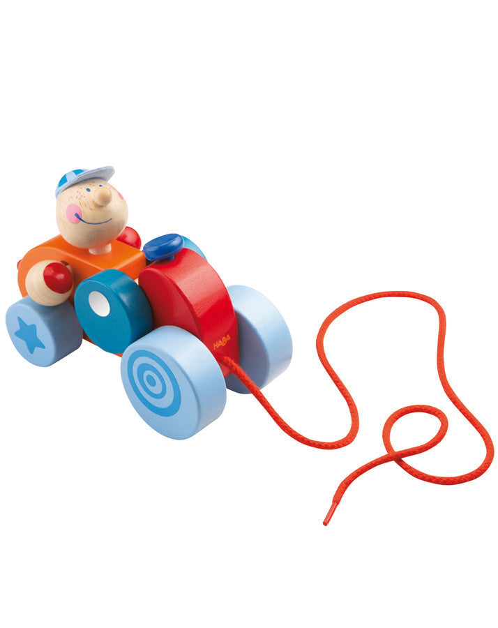 HABA印有镜子的彩色拉车罗利诺 - Ziehfigur Rollino mit Spiegeldruck in bunt
