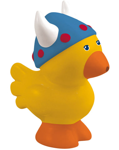 HABA北欧海盗喷水鸭黄色 - Spritzfigur Wikingerente in gelb