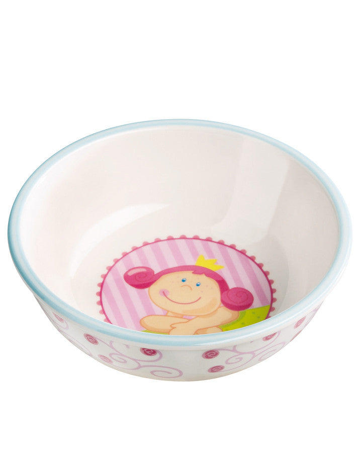 HABA罗西娜公主碗白色和粉红色 - Schüssel Prinzessin Rosina in weiß-pink