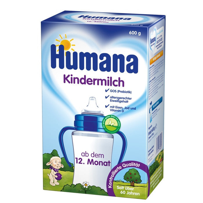 瑚玛娜幼儿配方奶粉 12个月以上 600g - HUMANA Kindermilch ab dem 12. Monat 600g