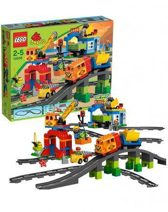 LEGO® 10508 DUPLO® Eisenbahn Super Set - 乐高得宝创意拼砌系列豪华火车套装10508