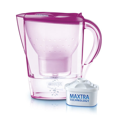 碧然德Marella Cool系列滤水壶紫红色2.4L - Brita Wasserfilter Marella Cool fuchsia 2.4 L