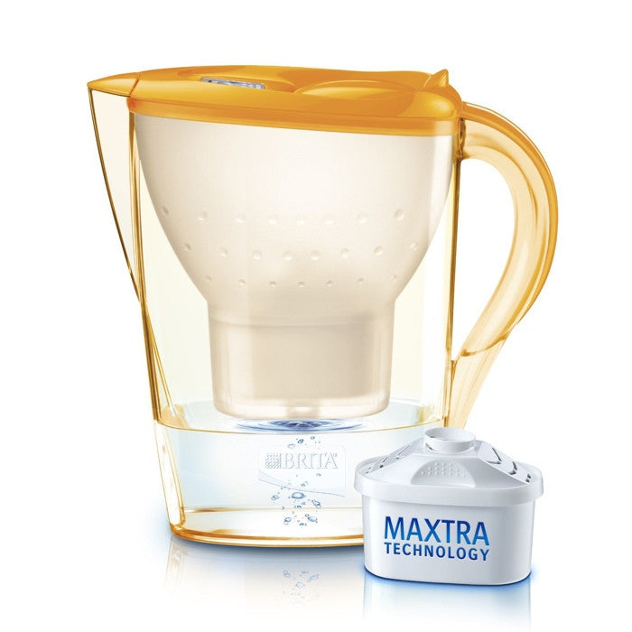 碧然德Marella Cool系列滤水壶橙黄2.4L - Brita Wasserfilter Marella Cool Marigold 2.4 L