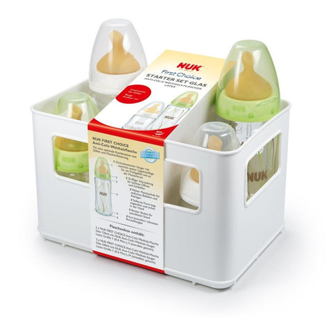 NUK第一选择玻璃奶瓶套装 - NUK First Choice Starter Set Glas