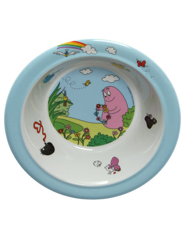Petit jour 蓝色汤碗巴巴爸爸和花 - Schüssel BARBAPAPA BLUMEN in blau