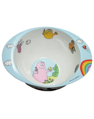 Petit jour 蓝色宽边汤碗巴巴爸爸 - Schüssel mit Griffen BARBAPAPA in blau