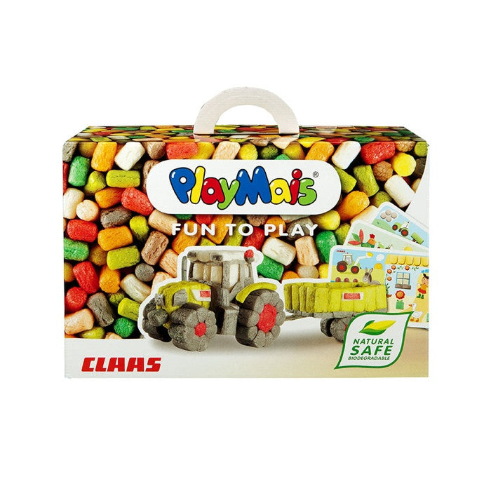 PlayMais玉米创意黏土 快乐农场套装 - PlayMais FUN TO PLAY CLAAS in bunt