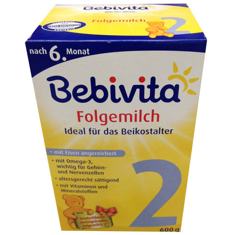 贝唯他婴幼儿奶粉2段 6个月以上 600g - Bebivita 2 Folgemilch 600g
