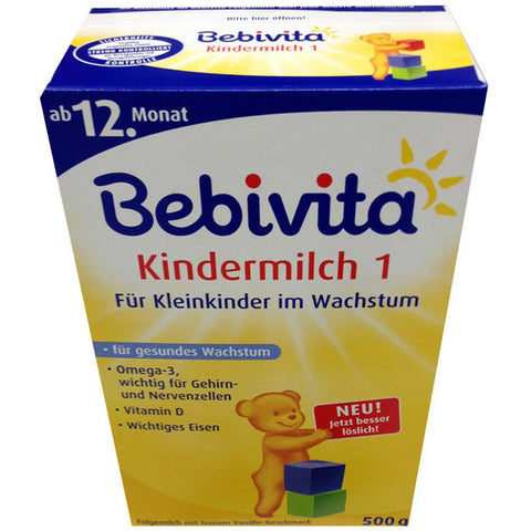 贝唯他幼儿奶粉1+段 12个月以上 500g - Bebivita Kindermilch 1 500g