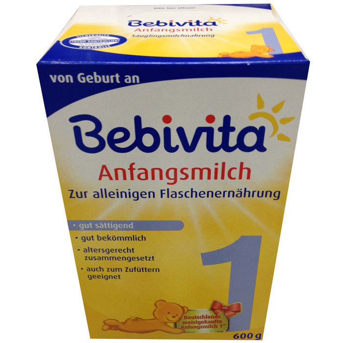 贝唯他新生儿奶粉1段 0-6个月 600g - Bebivita 1 Anfangsmilch 600g